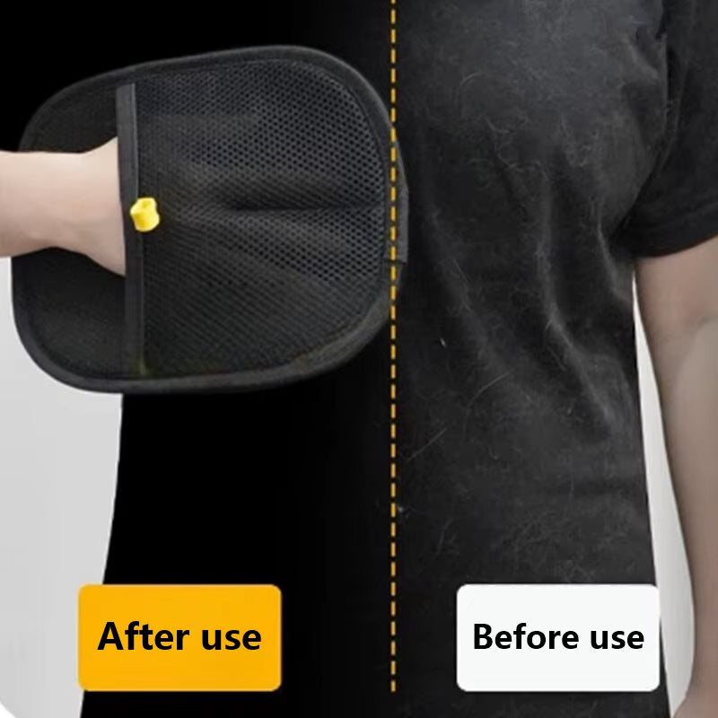 Pet Hair Removal Gloves, Double-Sided Bristles, Essential for Household Use, Multifunctional Gloves for Carpets, Sofas, and Clot